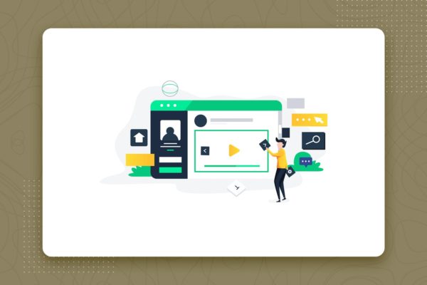 UX/UI设计主题扁平设计风矢量概念插画精选 UX Ui Design flat vector illustration concept