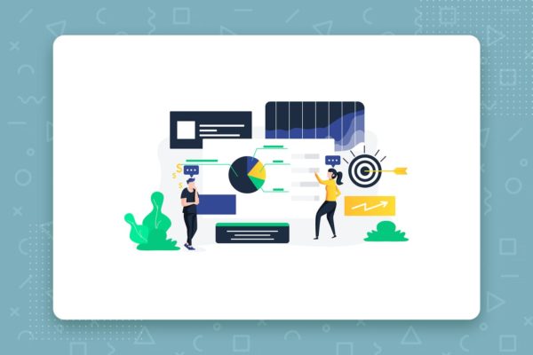 投资解决方案金融主题矢量概念插画精选 Investment Solution vector illustration concept