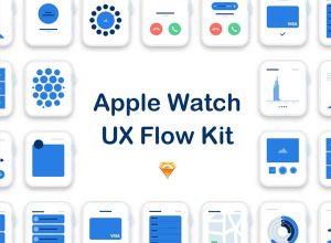 watchOS 体验流程线框图精选套装下载（ Wireframe Kits,For Sketch）