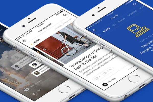 超实用UI/线框图精选二合一APP应用设计套件 Aware Mobile UI/UX Kit