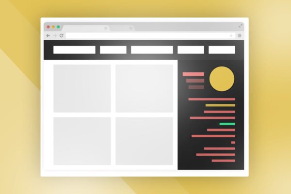 创意着陆页线框图精选PSD模板 wireframe