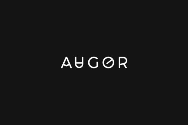 独特创意Logo设计/品牌设计无衬线装饰创意字体 AUGOR – Unique Display / Monogram / Logo Typeface