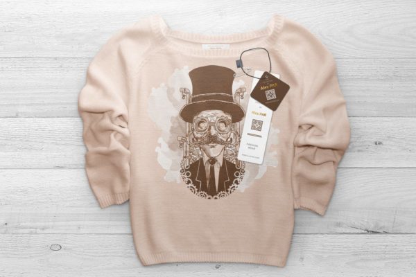 女式时尚印花毛衣服装样机设计素材 Women’s Sweater Mockups