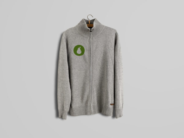 全棉拉链外套服装样机设计素材