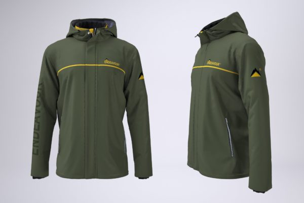 户外夹克外观设计效果图样机 Jacket Mock-Up