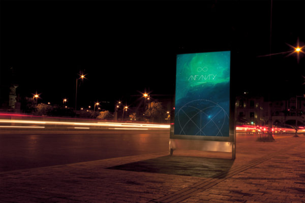 户外公路城市广告牌设计效果图样机素材设计模板素材1 Mupi Billboard Mockup 1