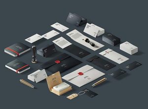 难以抗拒的VI设计展示模型（Mockup）PSD打包文件（PSD，2.38GB）