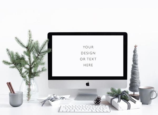 清新高雅的圣诞节高清图片素材打包文件