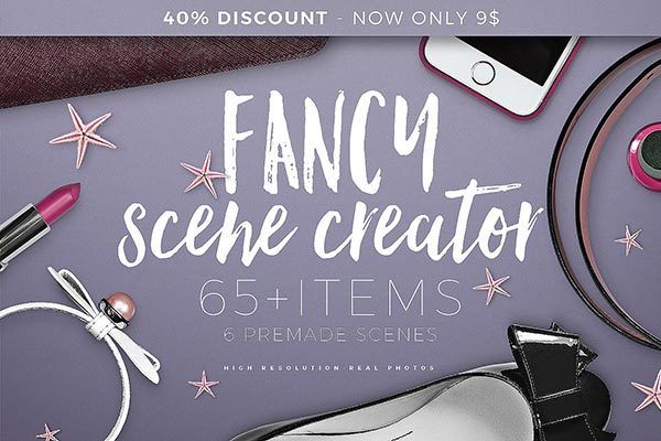 Fancy Scene Creator幻想场景素材合辑文件[psd]