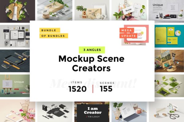 DIY模拟场景样机设计模板三步曲大礼包 I am Creator / Trilogy[18.31GB]