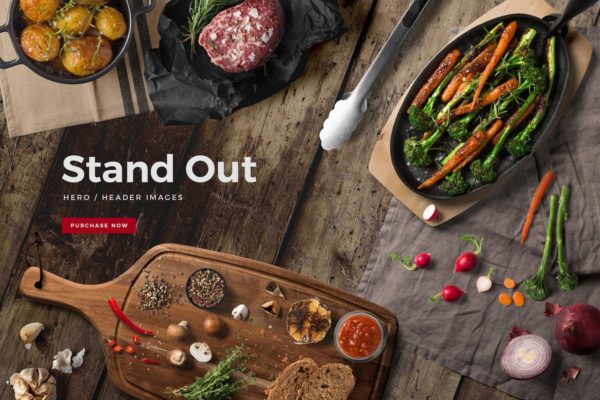 高端西餐厨房场景样机设计模板v6 Kitchen Ready Mockup Vol. 6