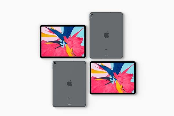 iPad Pro 2018展示样机文件 [PSD]