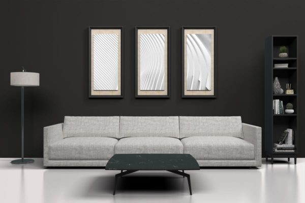 欧式简约风室内客厅装修设计效果场景样机设计模板 Mockup Interior Scene Creator – MK2