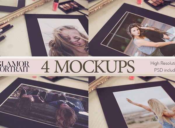 相框样机设计模板素材 Photo Frame Mockup