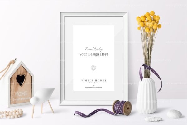 简约家居海报画框样机Vol.1 Simple Homes Mockup Vol. 1