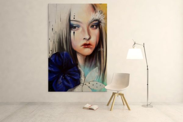 室内橱窗艺术画展样机设计模板素材Vol.4 Art Wall Mockups Vol.4