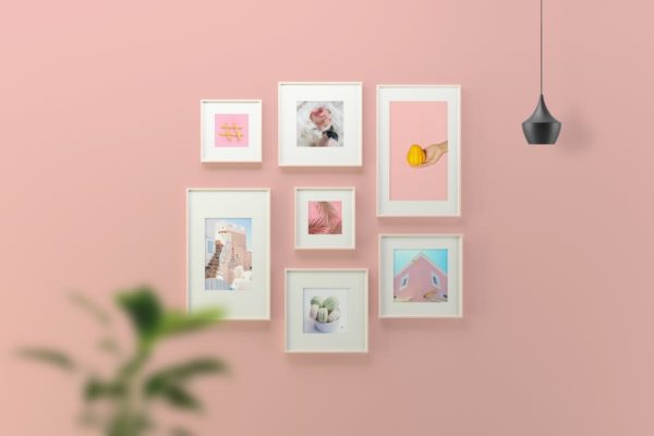 摄影艺术作品/海报画框样机设计模板素材 Picture Frame Mockup