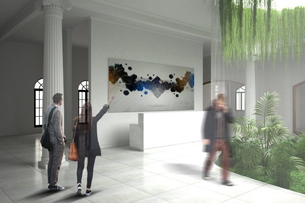 室内设计巨型画框样机设计模板素材v11 Exhibittion Mockup [vol11]