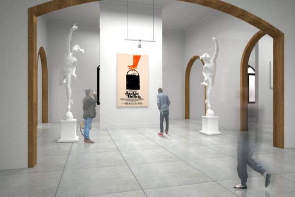 室内装饰设计画框样机设计模板素材v12 Exhibittion Mockup [vol12]