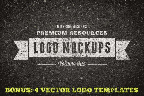 复古 Logo 展示样机素材模版 Vintage Logo Mockups Volume 1