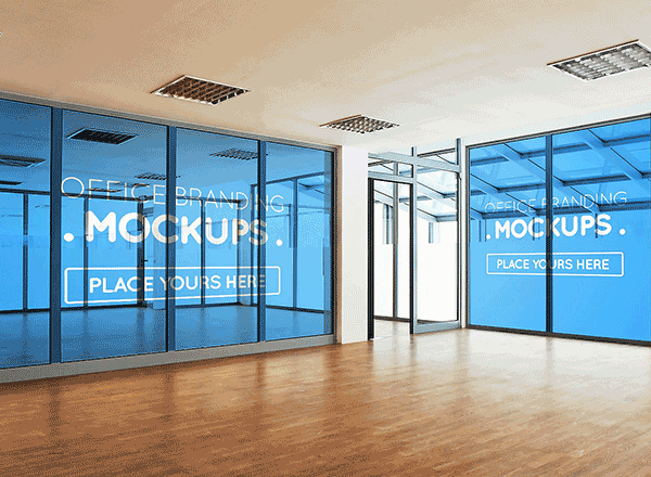 20多个办公室品牌样机素材展示模型mockups