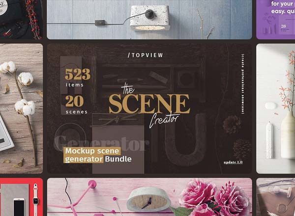 第一素材下午茶：超级办公室物品品牌设计Mockups下载[PSD,解压后26GB+]