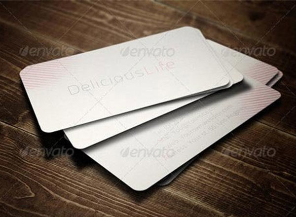 高品质的高端名片样机素材展示模型mockups