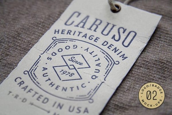 10款非常有格调的Logo/徽章设计展示样机素材模板 10 Logo/Badge Mock-Ups Vol.2