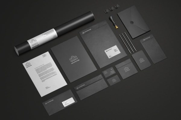 办公文具品牌展示样机素材模板v1 Branding / Stationery Mock-Up Vol.1