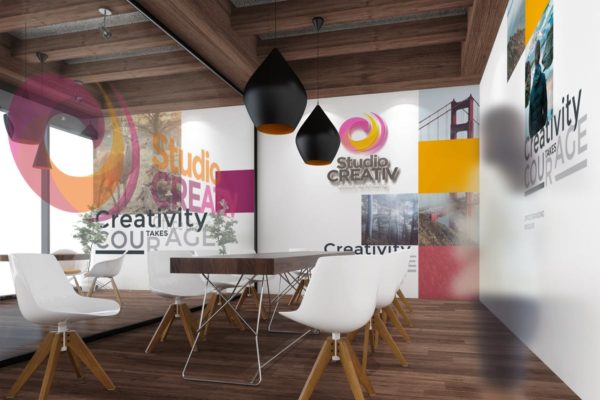 工作室/办公室品牌样机素材模板v2 Studio/ Office Branding Mockups V2