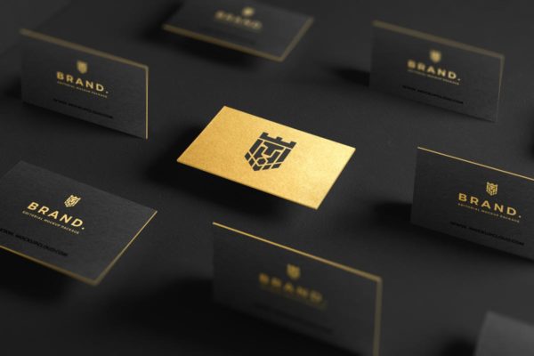 豪华尊贵VIP名片样机素材套装Vol.1 Business Cards Mockup Vol. 1