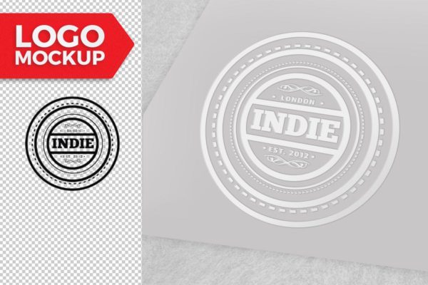 品牌徽标设计预览样机素材模板 Logo Mockup Design