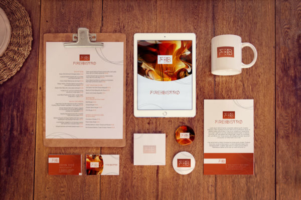 品牌VI设计办公用品套装等距样机素材模板02 Stationery Mockup 02