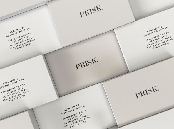 堆叠式企业名片设计立体效果图样机素材 Stacked Business Card Mockup