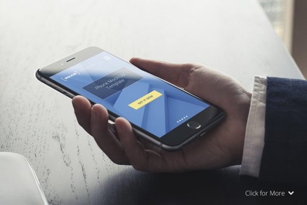 高清手持iPhone样机模板素材 Real Photo iPhone Mock-Up Set