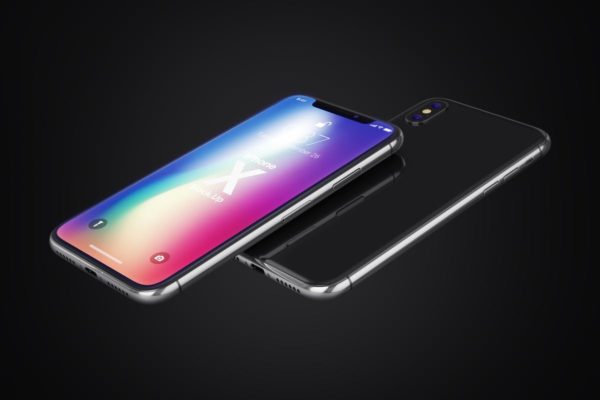 多角度iPhone X智能手机样机 Phone X Realistic Mock-Ups