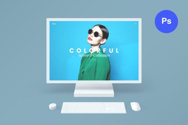 微软一体机Surface Studio样机模板素材v2 Microsoft Surface Studio Mockups v.2 – Photoshop