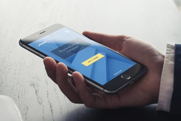 真实场景iPhone智能手机样机展示模板 Smartphone Mockup / Real Environment