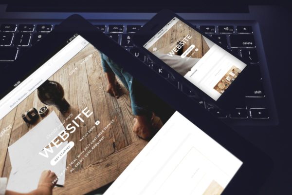 响应式网站设计多设备样机合集 Lifestyle Responsive iPhone Mock-Up