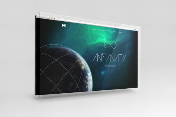 UI界面设计图片预览样机模板素材3 UI Display Mockup 3