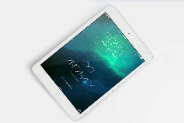 iPad Mini平板电脑屏幕展示样机模板素材1 Ipad Mini Mockup 1