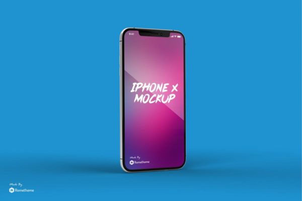 iPhone X设备UI展示设计样机 Iphone X Mockups vol.1