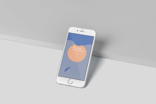 旧款带Touch ID按键iPhone屏幕预览样机模板素材 Phone Mock-Ups Set