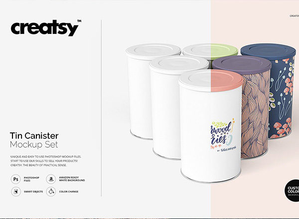 瓶瓶罐罐样机展示模型素材精选mockups