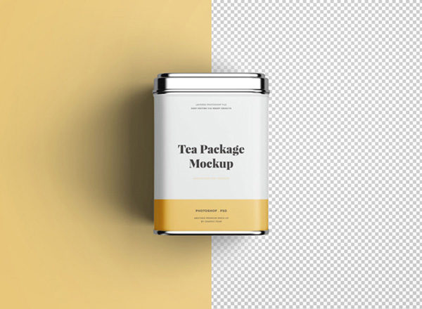 高品质的高端茶叶包装样机展示模型素材精选