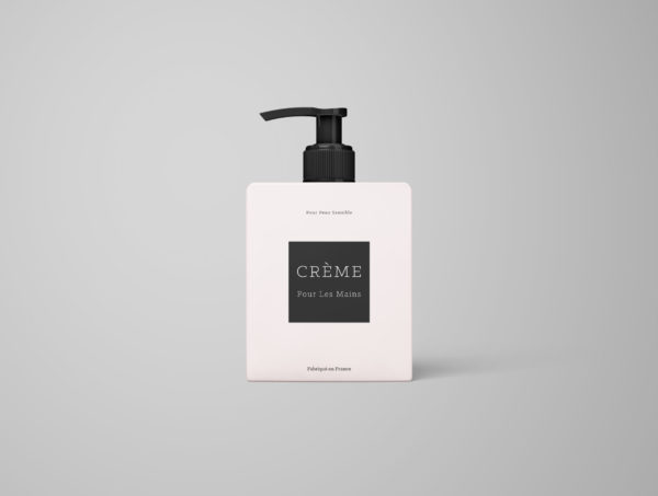 护肤霜乳液化妆品外观包装设计样机素材