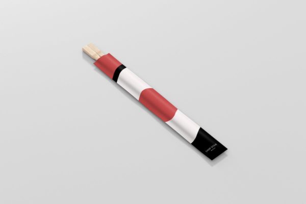 一次性筷子包装样机展示模板 Chopsticks Mockup