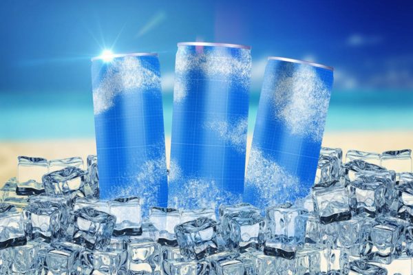 饮料罐头外观设计样机素材模板v4 Drink Can V.4