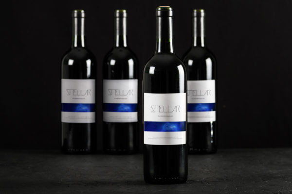 葡萄酒酒瓶设计效果图样机模板03 Wine Bottle Mockup 03