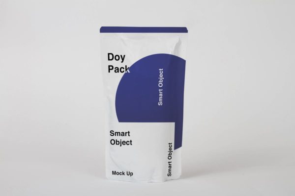 食品包装设计样机素材模板 Doy Pack Bag Mock Up